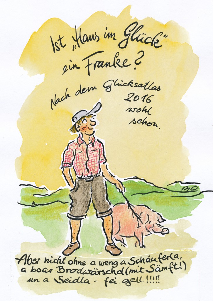 Hans Im Gluck Karikatur Frankische Zeitung 26 10 16 Matthias Ose